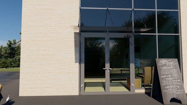 Визуализация стеклянных конструкций. Стеклянный козырек. Www.9115545.ru