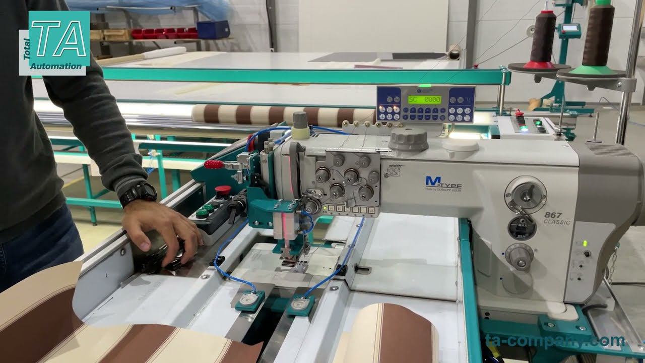 Машина для сшивки тканей смотреть онлайн