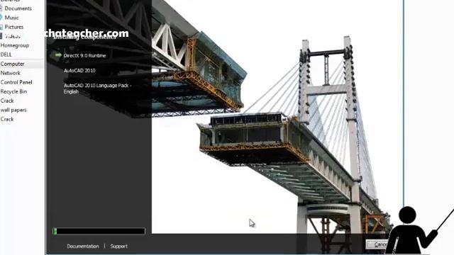 How to Install AutoCAD 2010 Lecture 1 of 100 Part 1 смотреть онлайн