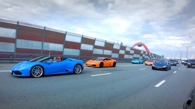 Lamborghini Together 2017 | Открытие сезона Ламборгини клуба | Москва смотреть онлайн