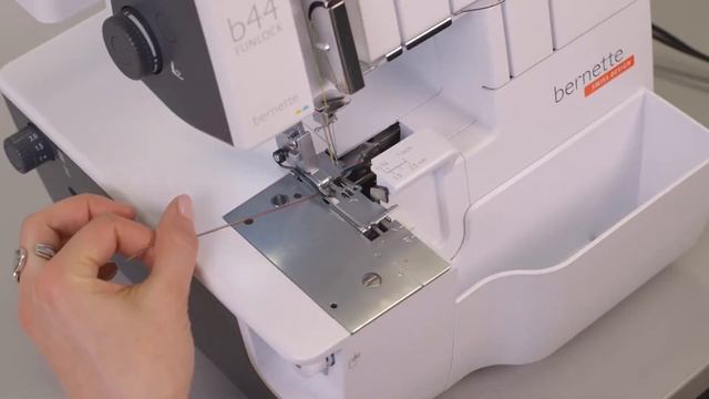 BERNETTE B44 + B48 - Настройки оверлока по умолчанию и пробное шитье #3