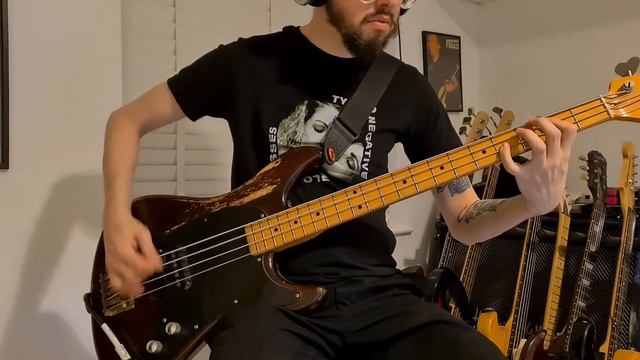 Type O Negative - Love You To Death - Bass Cover - Lesson смотреть онлайн