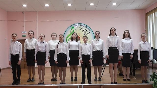 "Весеннее утро", "Как прекрасен этот мир" исп. вокальный ансамбль "Блики" ДШИ г. Сасово смотреть онлайн