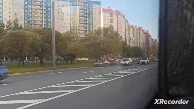 Поездка на троллейбусе ВМЗ 5298.01 'Авангард'. смотреть онлайн