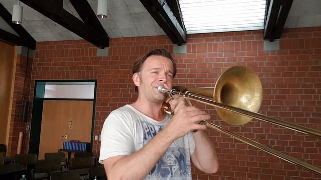 Debussy - The Girl with the Falxen Hair - Mat Dwulecki - sample #trombone смотреть онлайн