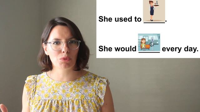 USED TO vs. WOULD / What's the difference between USED TO and WOULD? смотреть онлайн