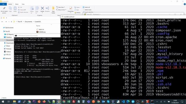 Copy file from Windows to Linux смотреть онлайн