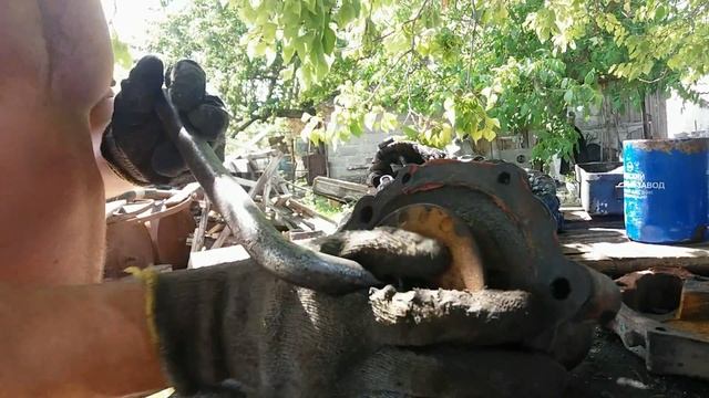 Ремонт водяной помпы комбайна НИВА СК 5 смотреть онлайн