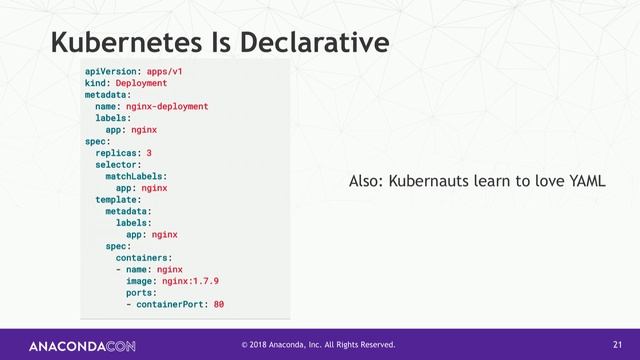 Conda, Docker and Kubernetes: Cloud-Native Data Science смотреть онлайн