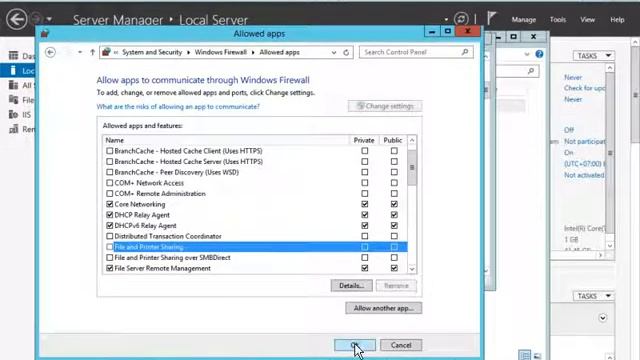Simple share folder, Assign IP and permission share Windows Server with Windows 8.1 смотреть онлайн