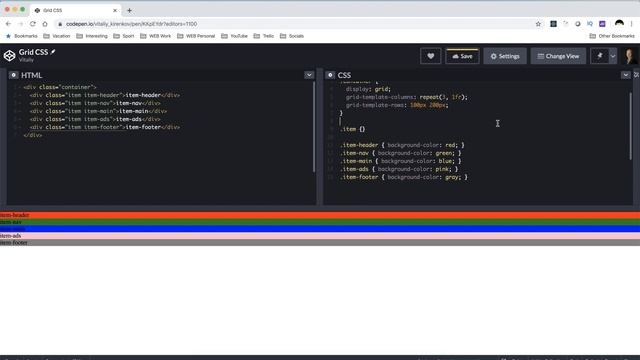 ГЛАВНЫЕ свойства в CSS Grid смотреть онлайн