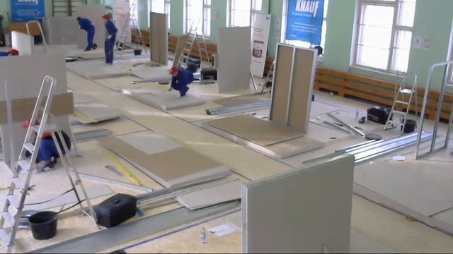 ГБПОУ КСТ имени Панова СП Лосиноостровское - "Cухое строительство и штукатурные работы". День 1 смотреть онлайн