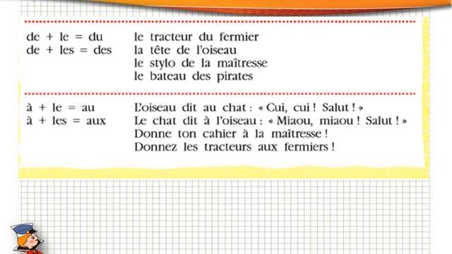 Видеоурок. 5 класс. Французский язык. Предлоги de, à. смотреть онлайн