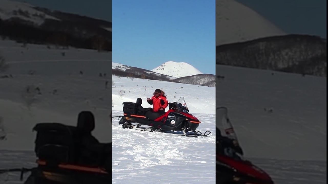 Снегоход Frontier 1000 на гонке Берингия-2022 впечатления пассажира смотреть онлайн