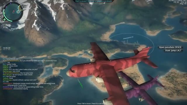 BOAT AIRCRAFT! | Just Cause 2: Multiplayer Mod смотреть онлайн