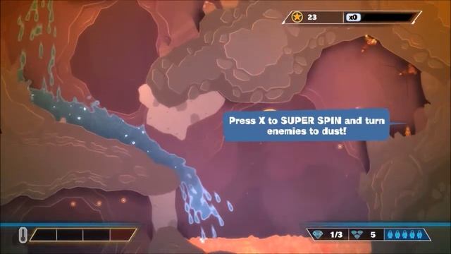 Pixeljunk shooter Ultimate - PS Plus's game for June смотреть онлайн