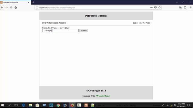 How to remove user input unnecessary white-space/character in php смотреть онлайн