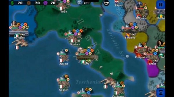 Наше время. Мод "Current World Mod" на World Conqueror 4.