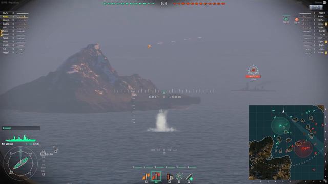 Изучаем World of Warships - Прогулка на линкоре Fuso смотреть онлайн