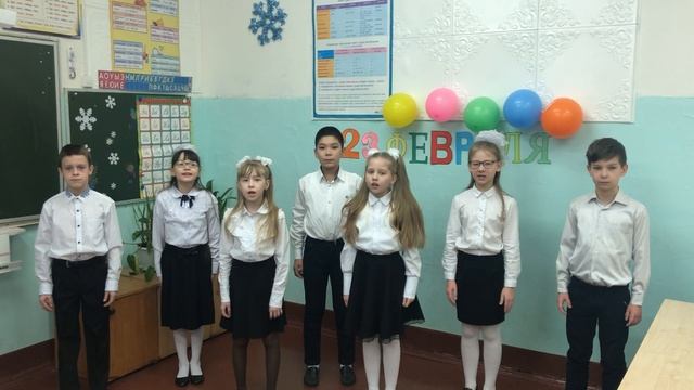 МБОУ СОШ №5 пгт. Печенга. 3 "А" класс. "Бурку бери, да шашку бери" смотреть онлайн