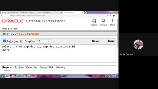 Joins part-3 | Self Join and Outer Join in SQL | Left, Right and Full Outer Join | SQL for beginner смотреть онлайн
