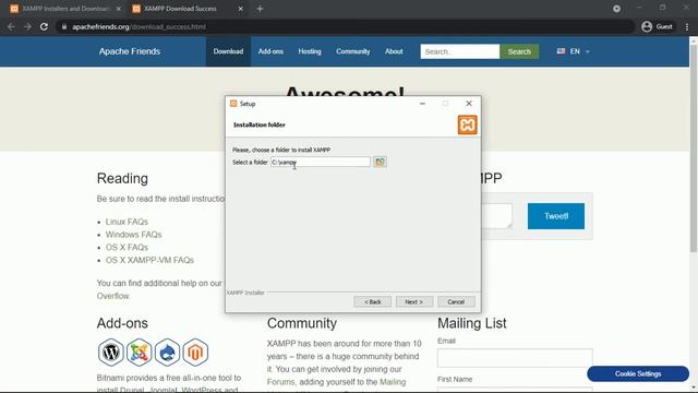 PHP tutorial 2 - Installing XAMPP on Windows for PHP смотреть онлайн