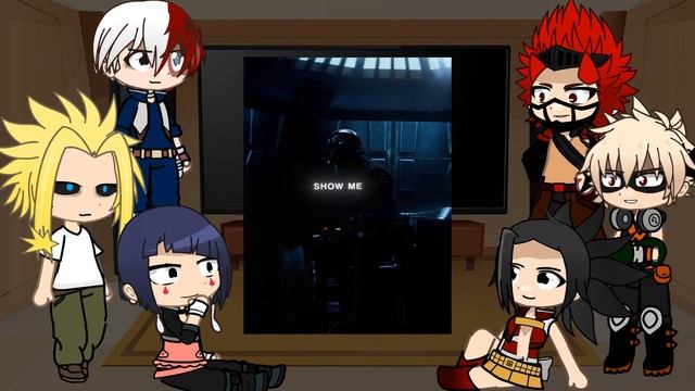 Class 1A react to Deku as Darth Vader || Gacha React || MHA смотреть онлайн
