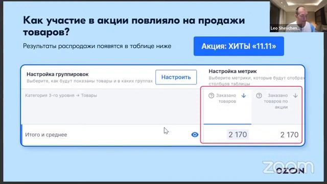 Эфир «Аналитика OZON для роста продаж» смотреть онлайн
