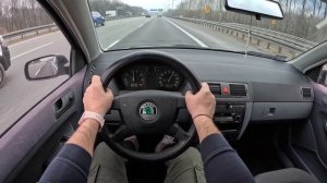 ТЕСТ ДРАЙ 20 ЛЕТНЕЙ ШКОДА ФАБИЯ(1.4 68 Л.С./HP)POV TEST DRIVE SKODA FABIA