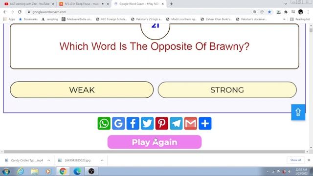 GOOGLE WORDS COACH learn words WITH concentration Music Inner Peace!! #GK #css #pms #GovernmentJobs смотреть онлайн