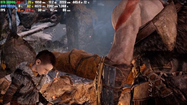 RTX 3090ti | God of War | Balanced DLSS 8K смотреть онлайн