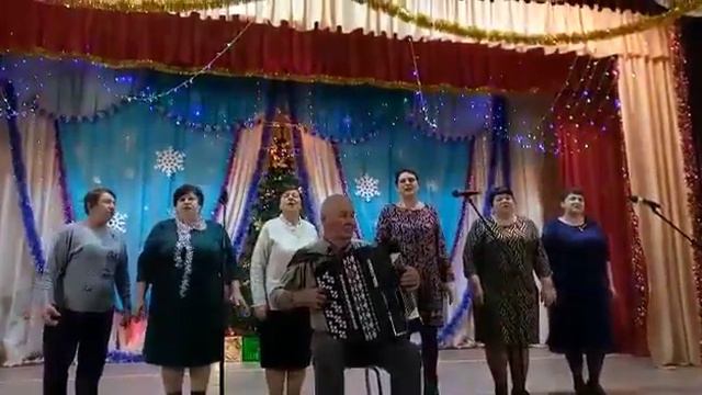 Песня - Белым снегом. Играй гармонь. Кухаривка 11 января. смотреть онлайн