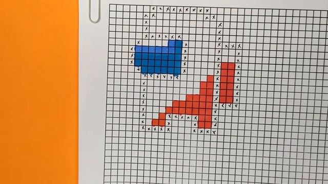 Как нарисовать Among us (рисуем по клеточкам) How to draw Among us Pixel art смотреть онлайн