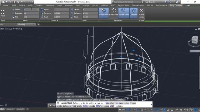 AutoCAD | Al Masjid an Nabawi (Medina KSA) 3D Model Practice - QasimCAD смотреть онлайн