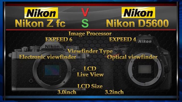 Nikon Z fc vs Nikon D5600 Comparison Video (Spec Comparison) смотреть онлайн