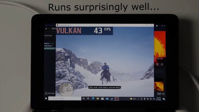 handheld a gaming PC.win max 2021 ( ADM ryzen 7 4800U ) смотреть онлайн