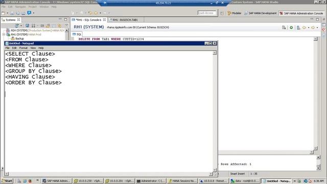 SAP HANA 12 смотреть онлайн