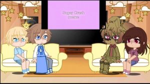 Реакция комикса "Спрингтрап и Делия" на Afton family|Заказ|