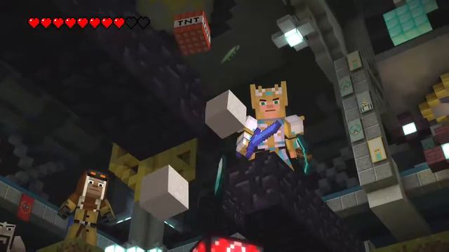 Minecraft Story Mode Hadrian's Death смотреть онлайн