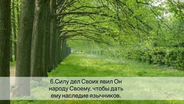 Псалом 110 смотреть онлайн