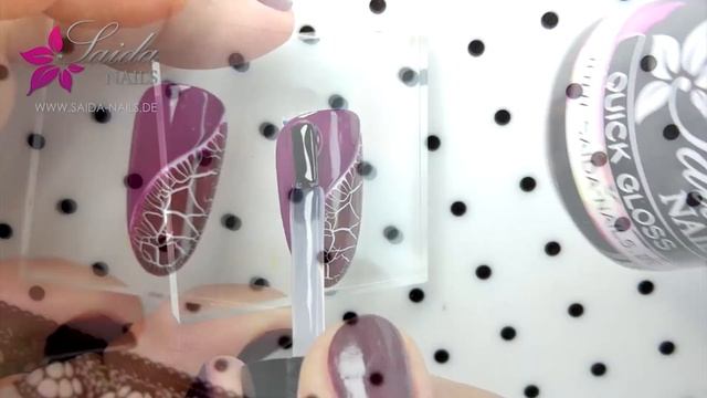 Easy Crack-Nailart #1 (Saida Nails | Nailart Leicht Gemalt)