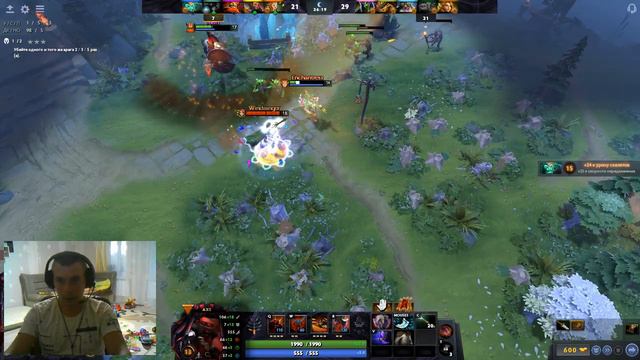 игра раков в dota2. 400ммр даже много)))Неплохой комбек. смотреть онлайн