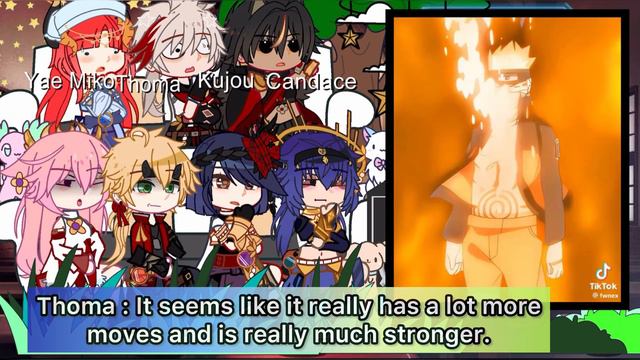 Genshin impact react to naruto shippuden as New Traveler | Gacha Reaction | Sasuke смотреть онлайн