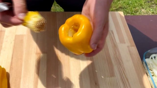 Чахохбили из курицы. Грузинская кухня. Готовим в казане на костре. смотреть онлайн