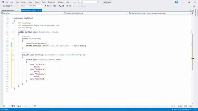 WPF C#/VB.NET - Charts: Part 1 (Creating a Chart) смотреть онлайн