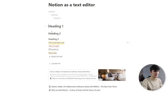 Notion as a text editor | Replace Word & Google Docs смотреть онлайн