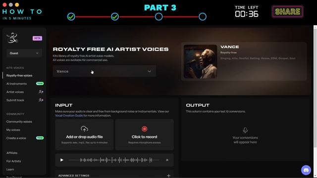 FREE AI Voice Changer : How To Create AI Cover Songs смотреть онлайн