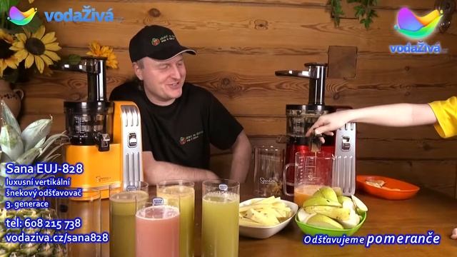 Sana EUJ-828 - Kompletní recenze - šnekový odšťavňovač 3. gen. - vodaziva.cz ~ Voda živá смотреть онлайн