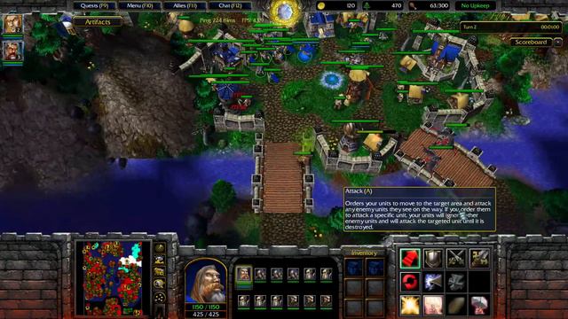 Shades | WC3 | Jugando Azeroth Wars con el reino de Lordaeron! смотреть онлайн