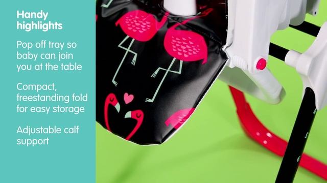 Cosatto столче за хранене Noodle Flamingo Fling от Www Slonbalonbg Com